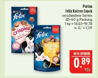 Marktkauf Purina felix crispies Angebot