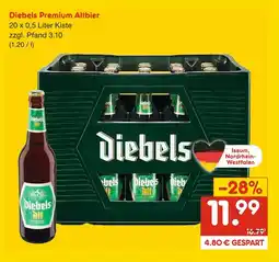 Netto Marken-Discount Diebels premium altbier Angebot