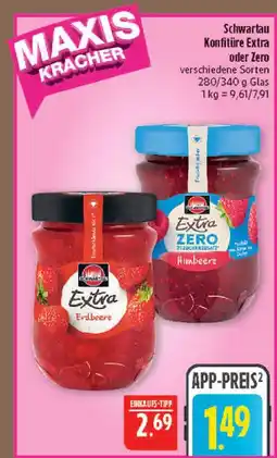 Marktkauf Schwartau konfitüre extra erdbeere Angebot