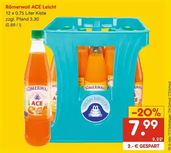 Netto Marken-Discount Römerwall ace leicht Angebot