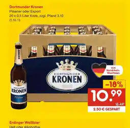 Netto Marken-Discount Dortmunder kronen bier Angebot