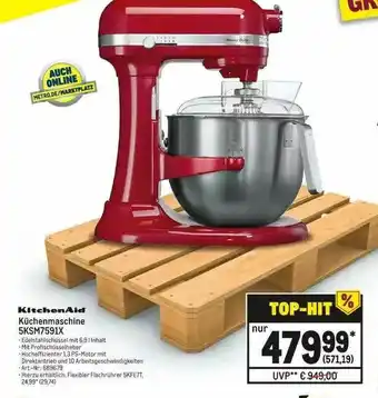 METRO Kitchenaid Küchenmaschine 5KSM7591X Angebot