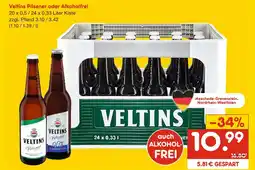 Netto Marken-Discount Veltins pilsener oder alkoholfrei Angebot
