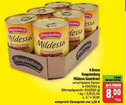 Marktkauf Hengstenberg mildessa sauerkraut Angebot