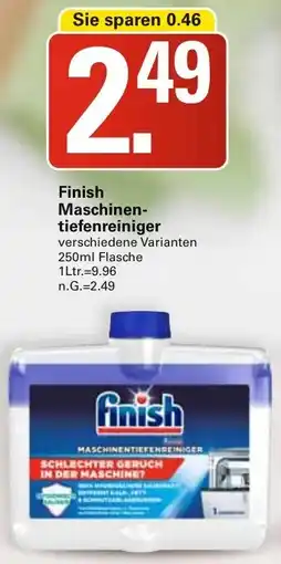 WEZ Finish Maschinentiefenreiniger Angebot