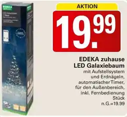 WEZ EDEKA zuhause LED Galaxiebaum Angebot