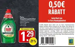 WEZ Fairy Handspülmittel Angebot