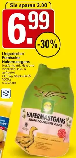 WEZ Ungarische/ Polnische Hafermastgans Angebot