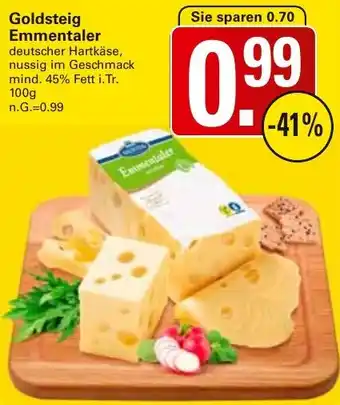 WEZ Goldsteig Emmentaler Angebot