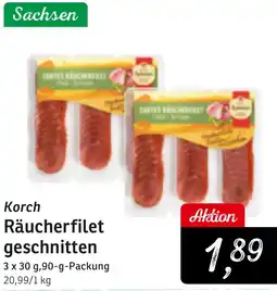 KONSUM Korch Räucherfilet geschnitten Angebot