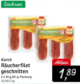 KONSUM Korch Räucherfilet geschnitten Angebot
