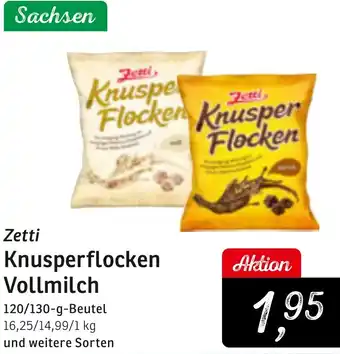 KONSUM Zetti Knusperflocken Vollmilch Angebot