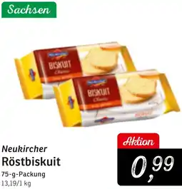 KONSUM Neukircher Röstbiskuit Angebot