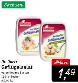 KONSUM Dr. Doerr Geflügelsalat Angebot