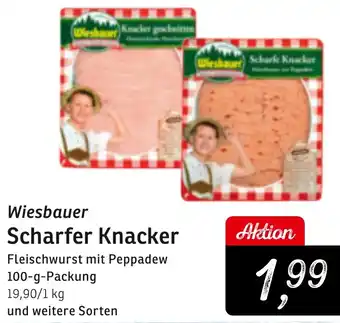 KONSUM Wiesbauer Scharfer Knacker Angebot
