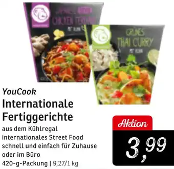 KONSUM YouCook Internationale Fertiggerichte Angebot