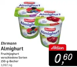 KONSUM Ehrmann Almighurt Angebot
