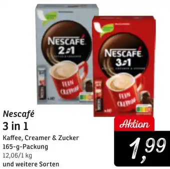 KONSUM Nescafé 3 in 1 Angebot