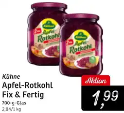 KONSUM Kühne Apfel-Rotkohl Fix & Fertig Angebot
