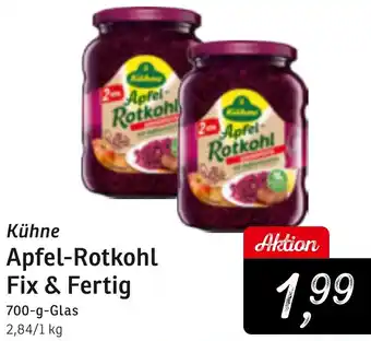 KONSUM Kühne Apfel-Rotkohl Fix & Fertig Angebot
