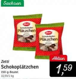 KONSUM Zetti Schokoplätzchen Angebot