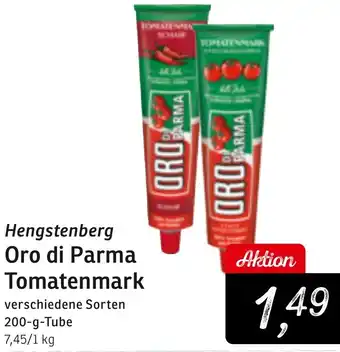 KONSUM Hengstenberg Oro di Parma Tomatenmark Angebot