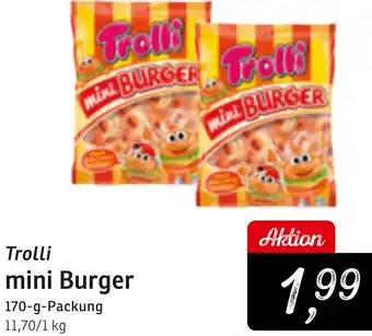 KONSUM Trolli mini Burger Angebot