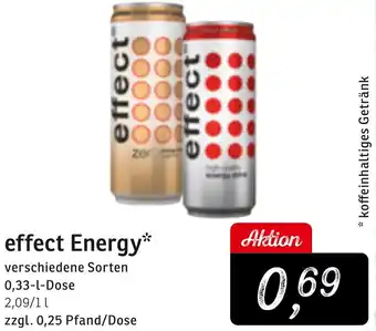 KONSUM effect Energy Angebot