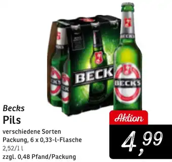 KONSUM Becks Pils Angebot