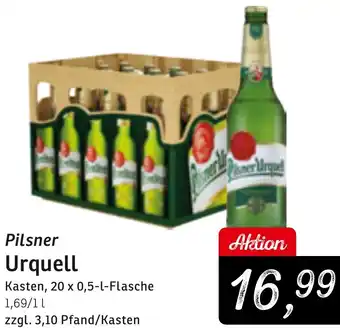 KONSUM Pilsner Urquell Angebot