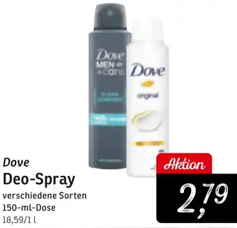 KONSUM Dove Deo-Spray Angebot