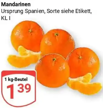 Globus Mandarinen Angebot