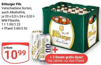 Globus Bitburger Pils Angebot