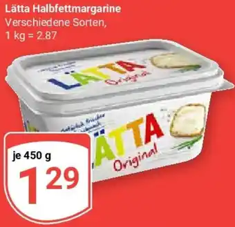 Globus Lätta Halbfettmargarine Angebot