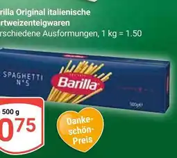 Globus Barilla spaghetti n°5 Angebot