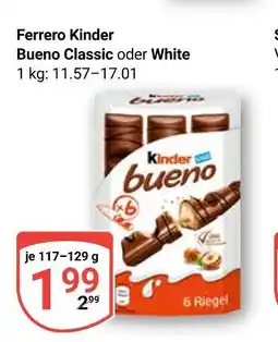 Globus Ferrero kinder bueno classic Angebot