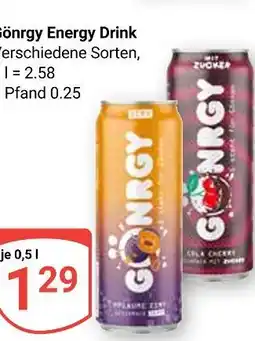 Globus Gönrgy energy drink cola cherry Angebot