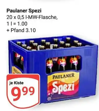 Globus Paulaner spezi Angebot