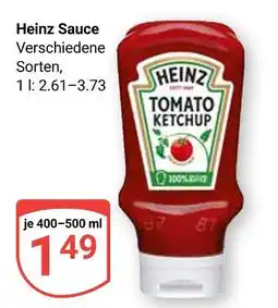 Globus Heinz sauce Angebot