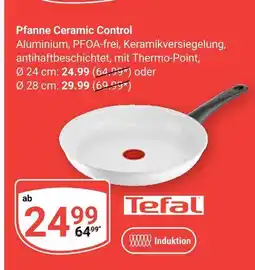 Globus Tefal pfanne ceramic control Angebot