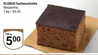 Globus Globus sacherschnitte Angebot