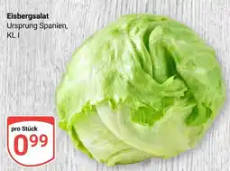 Globus Eisbergsalat Angebot