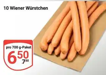 Globus Wiener würstchen Angebot