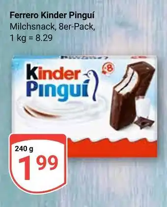 Globus Ferrero kinder pingui Angebot