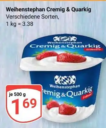 Globus Weihenstephan cremig & quarkig Angebot