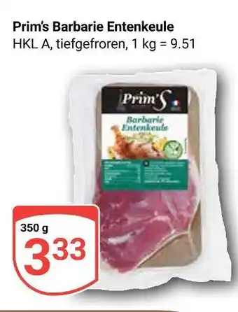 Globus Prim's barbarie entenkeule Angebot