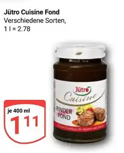 Globus Jütro cuisine fond Angebot
