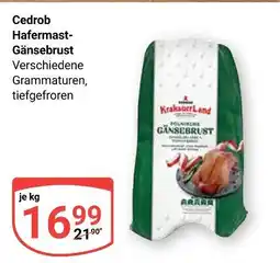 Globus Cedrob hafermast-gänsebrust Angebot