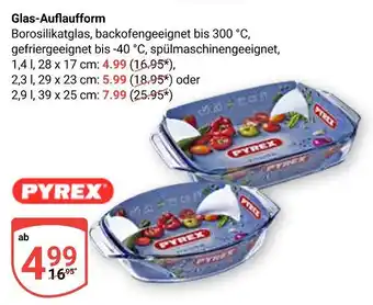 Globus Pyrex glas-auflaufform Angebot