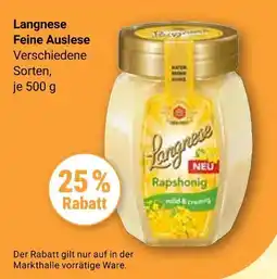 Globus Langnese feine auslese rapshonig Angebot